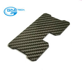 Glossy Plain cnc carbon fiber universal plate, carbon fiber cnc cutting service